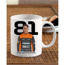 Oscar Piastri Formula 1 2024 bögre - egyedi mintás, több színben ajándéktárgy