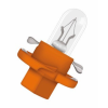 Osram 12V 1,1W BX8.4d Műszerfal Izzó Narancssárga Foglalattal