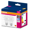 Osram 2PAK LED izzó E27 A60 4,9W = 40W 470lm 4000K semleges 200° OSRAM ÉRTÉK