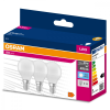 Osram 3db LED izzó Gömb E14 P45 4.9W = 40W 470lm 4000K Semleges 200° OSRAM ÉRTÉK
