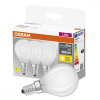 Osram 3db LED izzó Gömb E14 P45 5.5W = 60W 806lm 2700K 300° Izzószál OSRAM