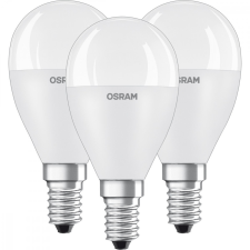 Osram 3db LED izzó Gömb E14 P45 7W = 60W 806lm 3000K 200° OSRAM izzó