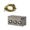 Osram db süllyesztett halogén LED mennyezeti spotlámpa, mozgatható, kerek, 4,9 W, 210 lm, 2700/4000/6500K CCT, zöld spotlámpa, süllyesztett, Osram