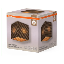 Osram DECOR CARDBOARD SQUARE E27 mennyezeti lámpa (4099854453281) világítás