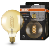 Osram Dimmelhető LED izzó, aranyszínű, E27, 7 W, GLOBE VINTAGE, meleg fehér