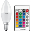 Osram E14 P45 LED izzó 5,5W = 40W 470lm RGBW OSRAM Star PILOT szabályozható