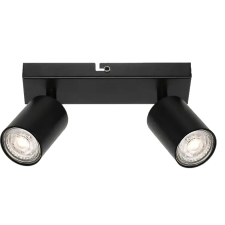 Osram ELEMENTAL LED szpotlámpa, falra szerelhető, forgatható, 2xGU10, fekete (4099854587542) világítás