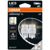 OSRAM GmbH Osram LEDriving SL W21W/5W borostyánsárga LED izzó, kettős fényerő, gyors jelzésváltás, ≙ W21/5W, W3x16q foglalat, 7515DYP-2BL, 2db/bliszter