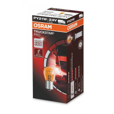Osram izzó 24V 21W sárga eltolt-láb BAU15s izzó