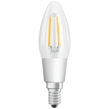 Osram LED FÉNYFORRÁS STAR+ GYERTYA E14 5W 470LM 40 FILAMENT ÜVEG GLOWDIM izzó
