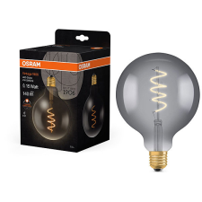 Osram LED izzó, gömb, nagy méretű, E27, 4 W, GLOBE, meleg fehér izzó