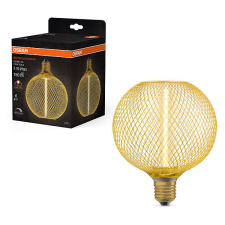 Osram LED izzó, szalma, E27, GLOBE, szabályozható meleg fehér izzó