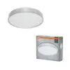 Osram LED Mennyezeti Lámpa Felületre Szerelhető 18W 990lm 6500K Hidegfényű Kerek Ezüst Luxo Osram