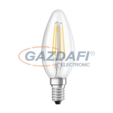 Osram Parathom B35 Filament LED fényforrás E14, 4W, 470Lm, 240V, 2700K izzó