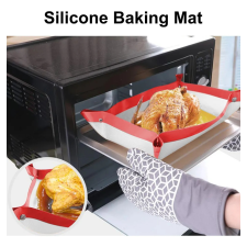  Összecsatolhatós Szilikon sütőlap 30x40 cm sütés és főzés
