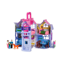  Összecsukható babaház kiegészítőkkel - Vidéki villa játékfigura