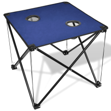  Összecsukható Kemping asztal kék kerti bútor