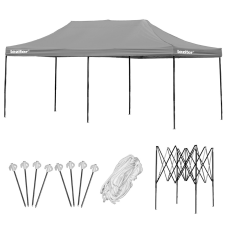  Összecsukható kerti pavilon 3x6 m kerti bútor