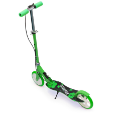 Összecsukható roller fékkarral és kitámasztóval, zöld roller