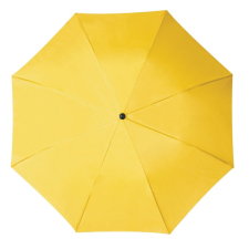  Összecsukható, teleszkópos esernyő, sárga esernyő