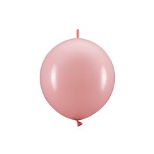  Összekötő lufi 33 cm rózsaszín (20 db) party kellék