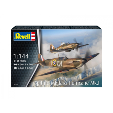  Összeragasztandó modellek Supermarine Spitfire Mk.Ia és Hawker Hurricane makett