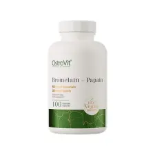 OstroVit BROMELAIN + PAPAIN (100 KAPSZULA) vitamin és táplálékkiegészítő