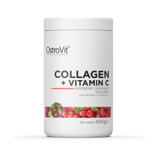 Ostrovit Collagen + C-vitamin 400g Málna limonádé mentával vitamin és táplálékkiegészítő