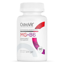 OstroVit mg + B6, magnézium + B6-vitamin, 90 tabletta vitamin és táplálékkiegészítő