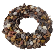  Őszi csupatermés kopogtató 28cm - Elkészítési idő 5 munkanap dekorációs kellék