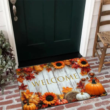  Őszi mintás „Welcome” bejárati lábtörlő 50x80 FU4121245-58 lakástextília