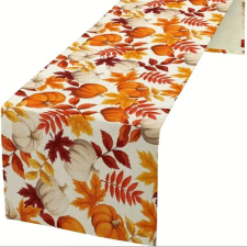  Őszi tök mintás asztali futó S KT1317070-s lakástextília