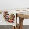 Őszi tökös madárijesztős gobelin asztali futó 37x100 cm