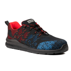  OTAVITE S1P FEKETE/PIROS/KÉK SPORT VÉDŐFÉLCIPŐ_46