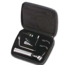  Otoscop PARKERLIGHT szett orrspekulummal, gégetükörrel, lámparúddal gyógyászati segédeszköz