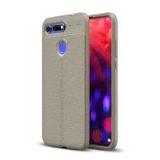 OTT! HUAWEI Honor View 20, Honor V20, OTT! LEATHER mobiltok, Szürke tok és táska