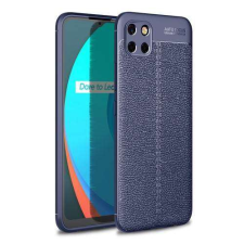OTT! Realme C11, OTT! LEATHER SERIES mobiltok, Kék tok és táska