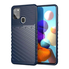 OTT! SAMSUNG Galaxy A21s (SM-A217F), OTT! THUNDER SERIES mobiltok, Sötétkék tok és táska