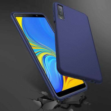 OTT! SAMSUNG SM-A750F Galaxy A7 (2018), OTT! TWILL mobiltok, Sötétkék tok és táska