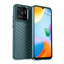 OTT! Xiaomi Redmi 10C, OTT! THUNDER SERIES mobiltok, Sötétzöld tok és táska