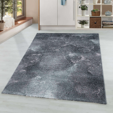 OTTAWA Márványhatású Szőnyeg - 80x250 cm - Sötétszürke/Rózsaszín lakástextília