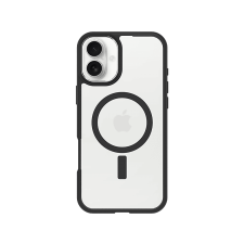 Otterbox React Series iPhone 16 Plus tok, MageSafe, átlátszó-fekete  (77-96235) tok és táska