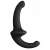 Ouch Pánt nélküli strap-on dildo - Fekete