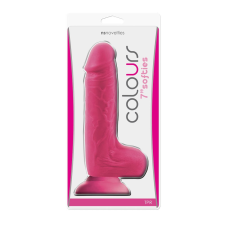 Outlet Colours Softies 7 inch Dildo Pink - rózsaszín dildó műpénisz, dildó