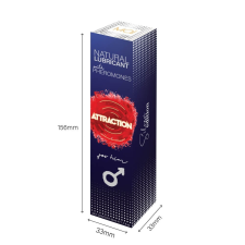 Outlet LUBRICANT WITH PHEROMONES ATTRACTION FOR HIM 50 ML síkosító