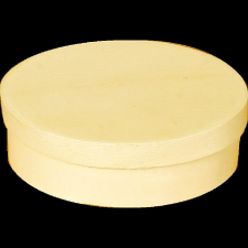  Ovális mini háncsdoboz, mérete: 8x6x3 cm dekorációs kellék