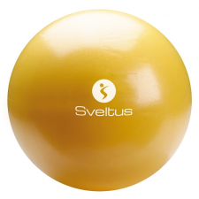Overball Sveltus, pilates tornalabda 25 cm sárga jóga felszerelés