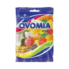Ovomia gyümölcsíz zselécukor - 240g csokoládé és édesség