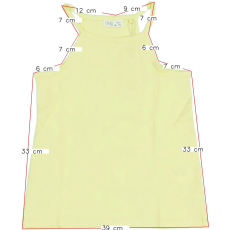 OVS Lány Lányka / Női ujjatlan póló / top (Méret: 128)