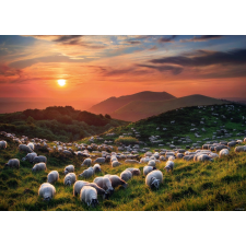 Owce és vulkánok kirakó, 1000 darab puzzle, kirakós